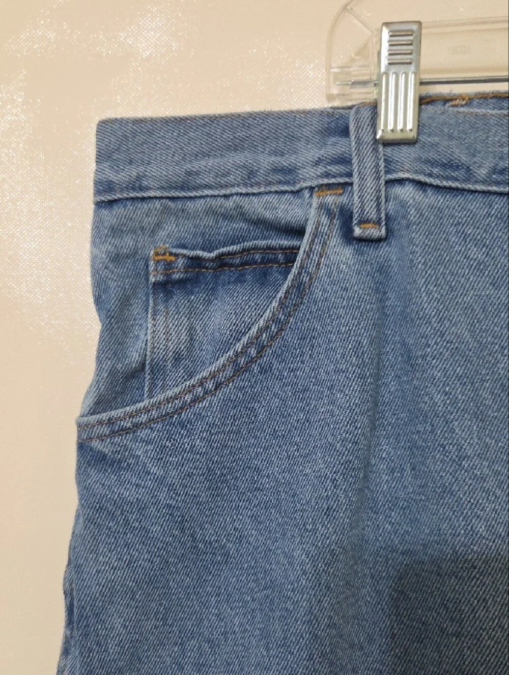 Rustler Classic Men's Regular Fit Blue Denim Jeans - Size 48 x 32 New with Tags